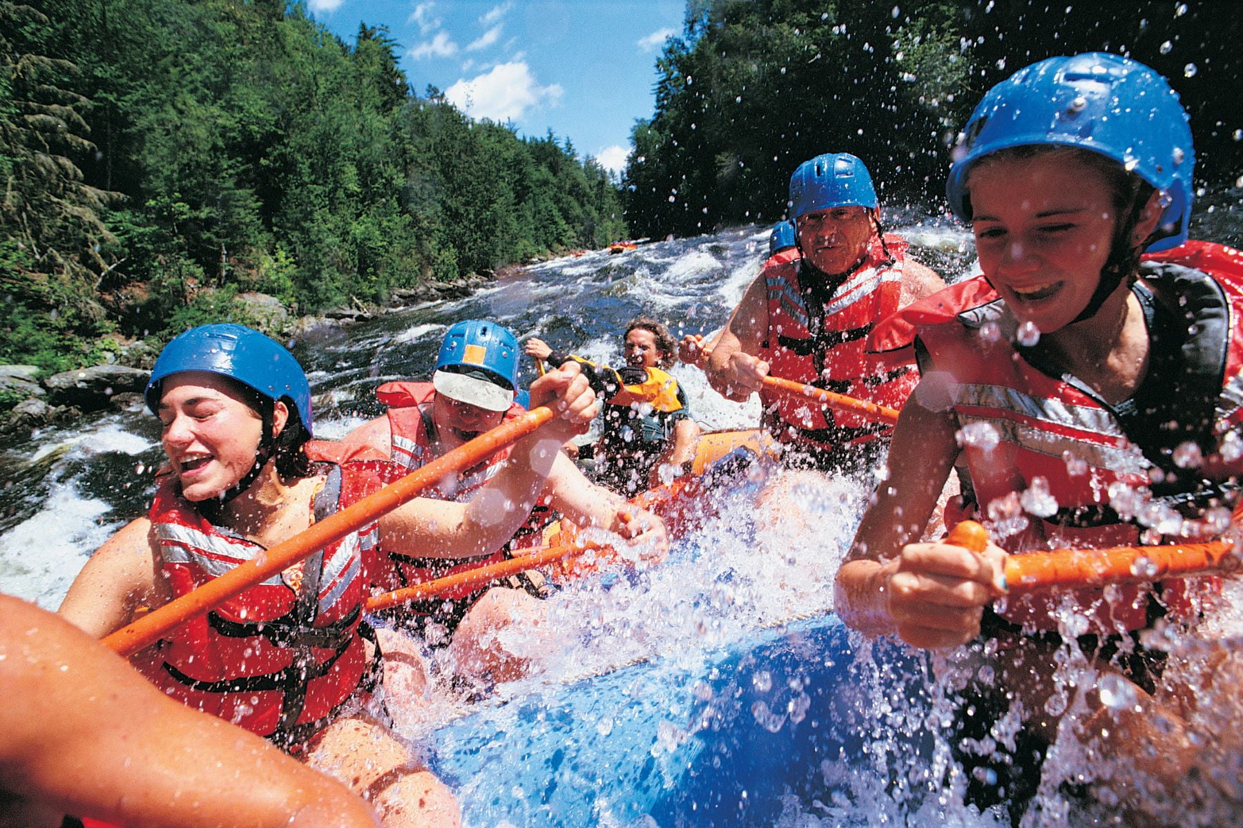 White Water Rafting Image
