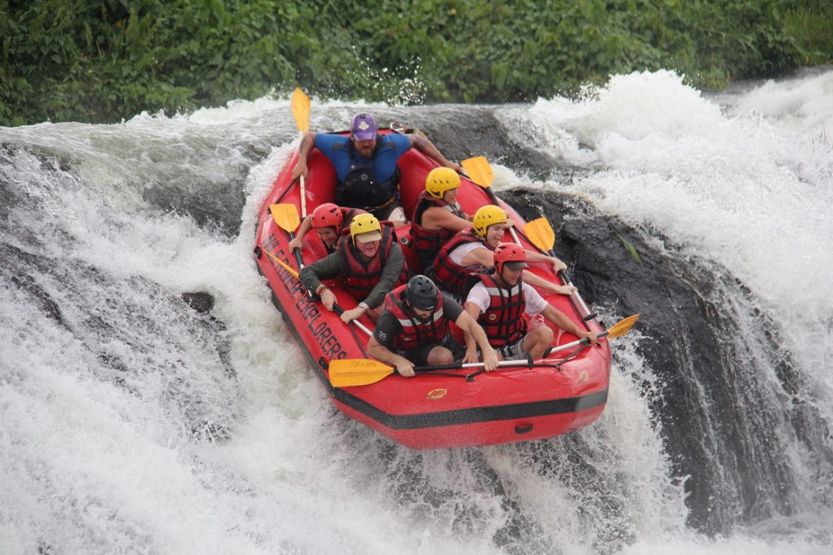 White Water Rafting Image